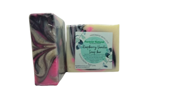 Raspberry Vanilla Soap Bar